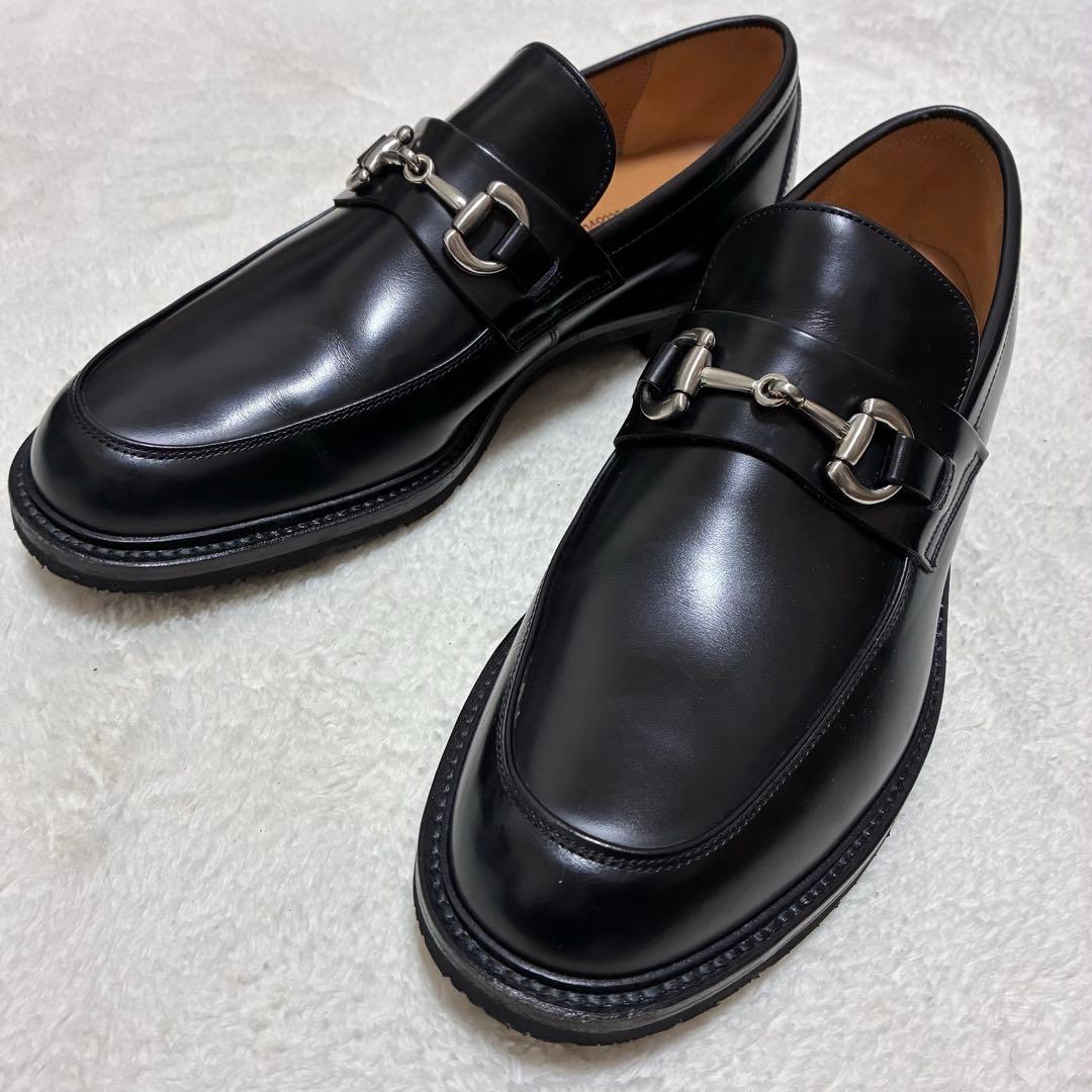 極美品　リーガル　JN50 ビットローファー　ブラック　レザー　金具　27cm