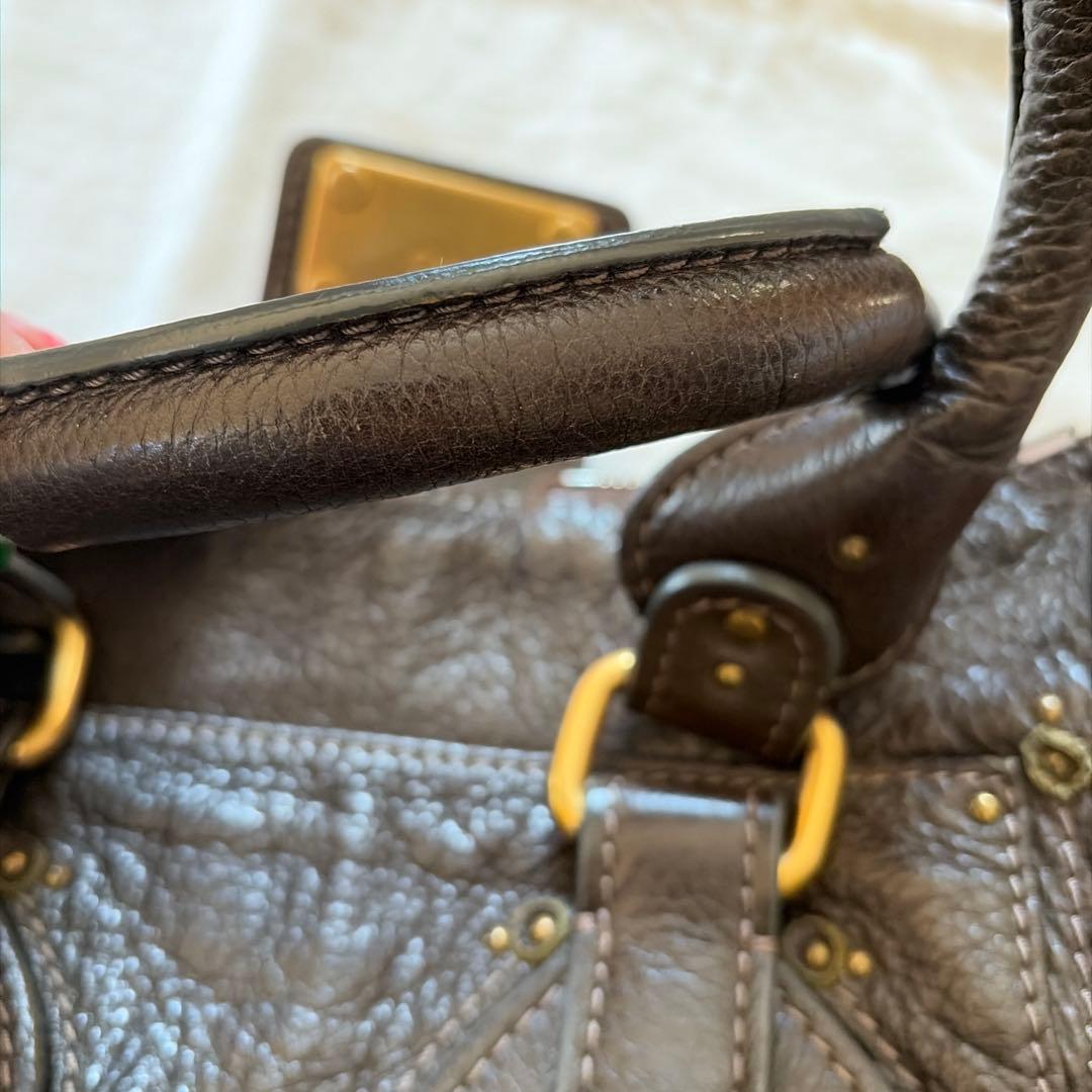 Chloe パディントン　ダークブラウン ショルダーバッグ