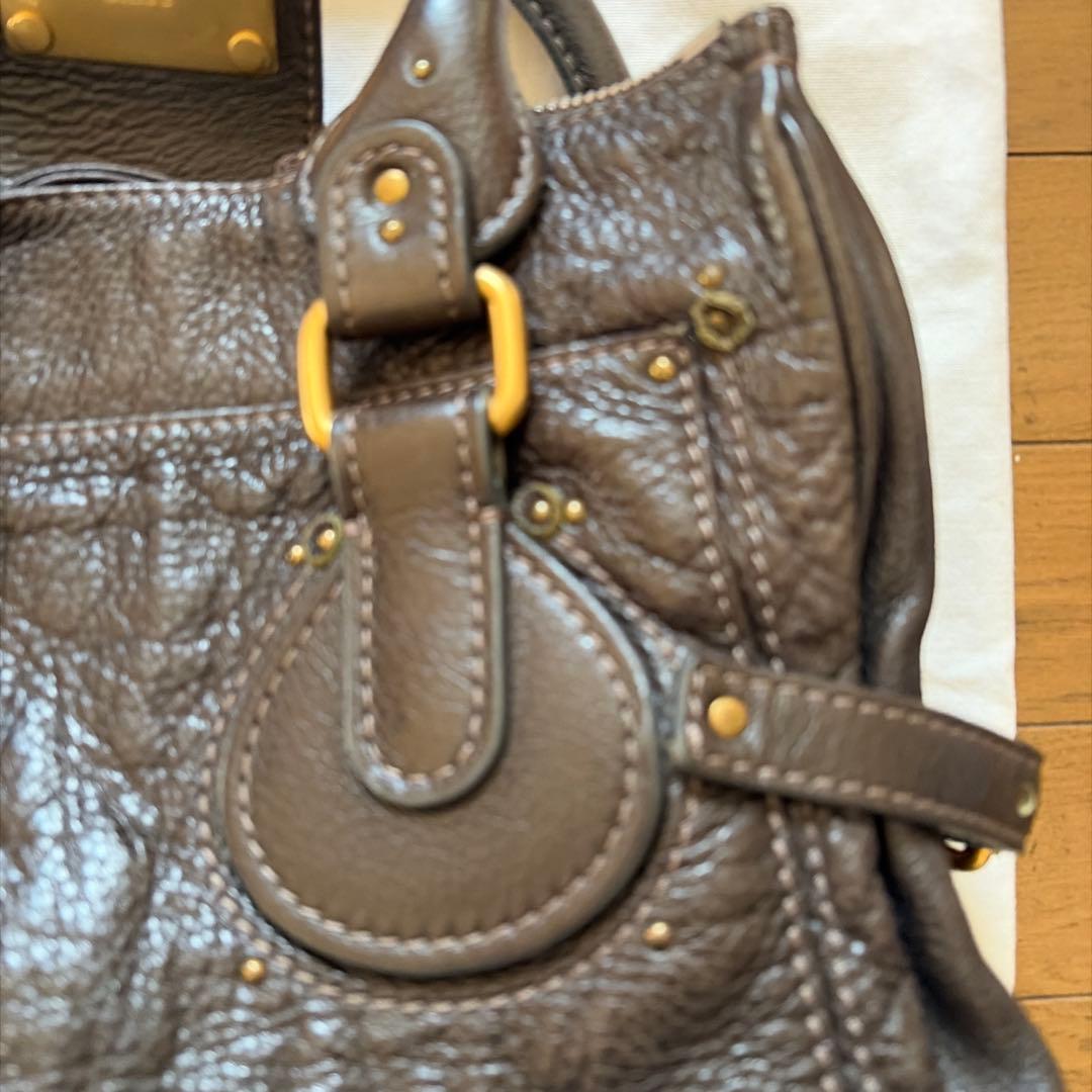 Chloe パディントン　ダークブラウン ショルダーバッグ
