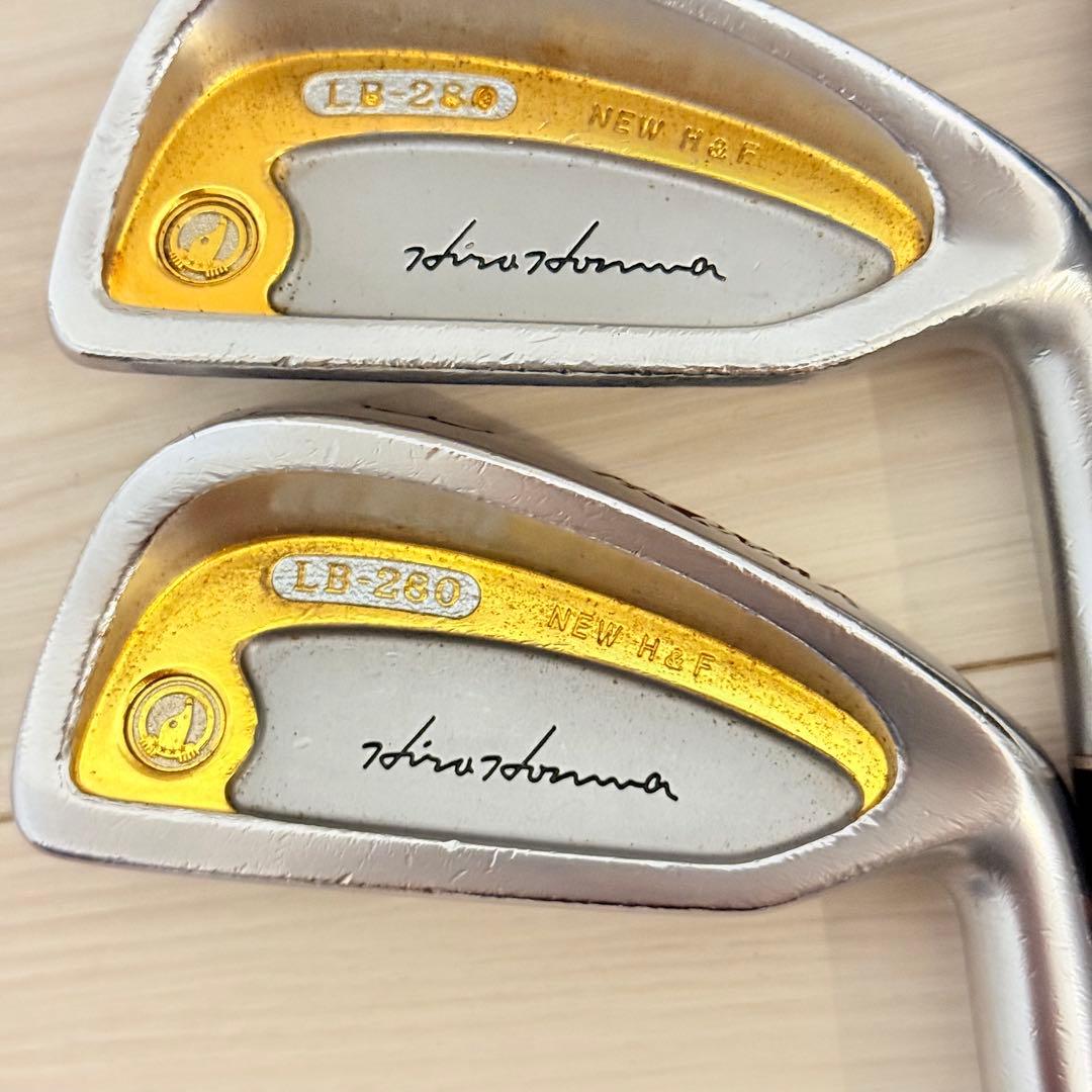 HONMA LB-280 NEW H&F ゴールドライン アイアンセット　10本