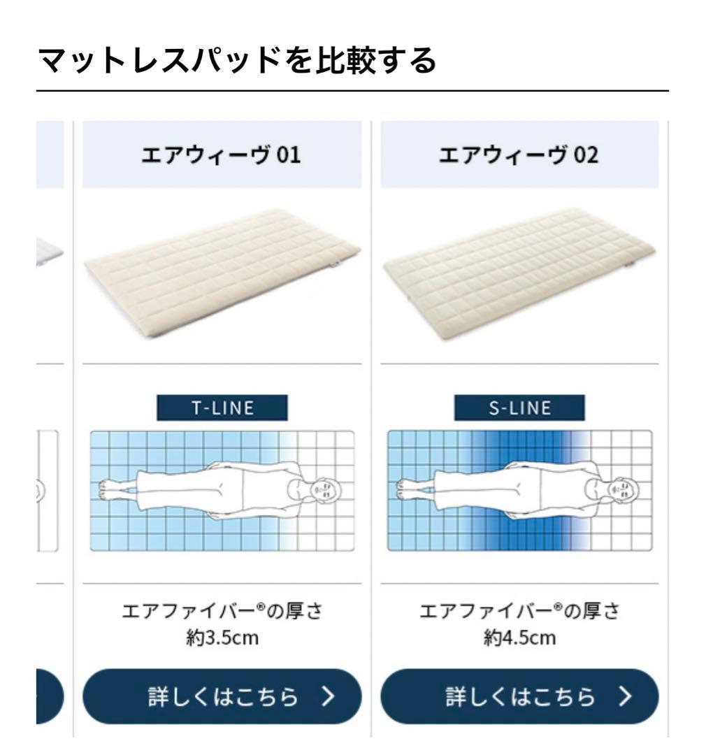 エアウィーブS LINE セミダブル