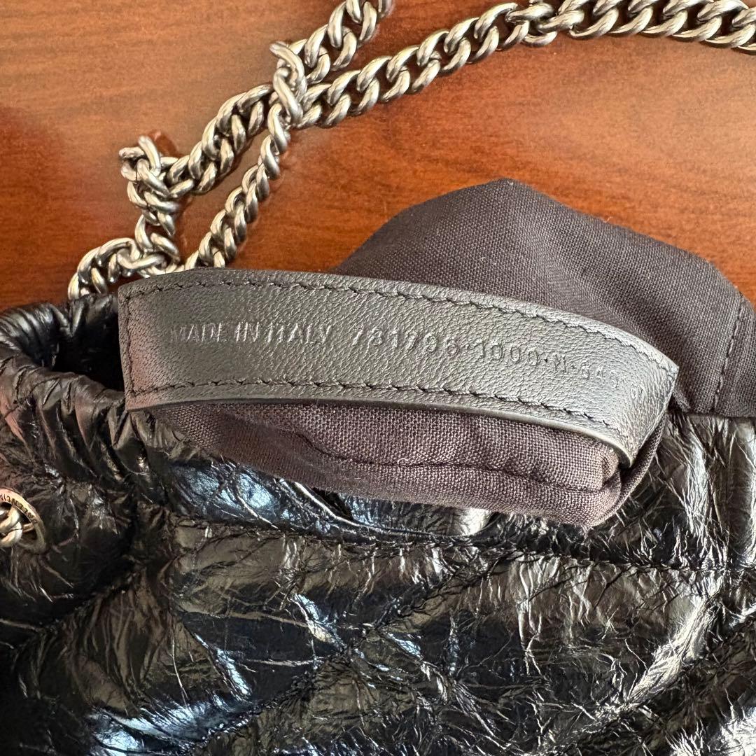 バレンシアガ BALENCIAGA クラッシュトートバッグ XS チェーン