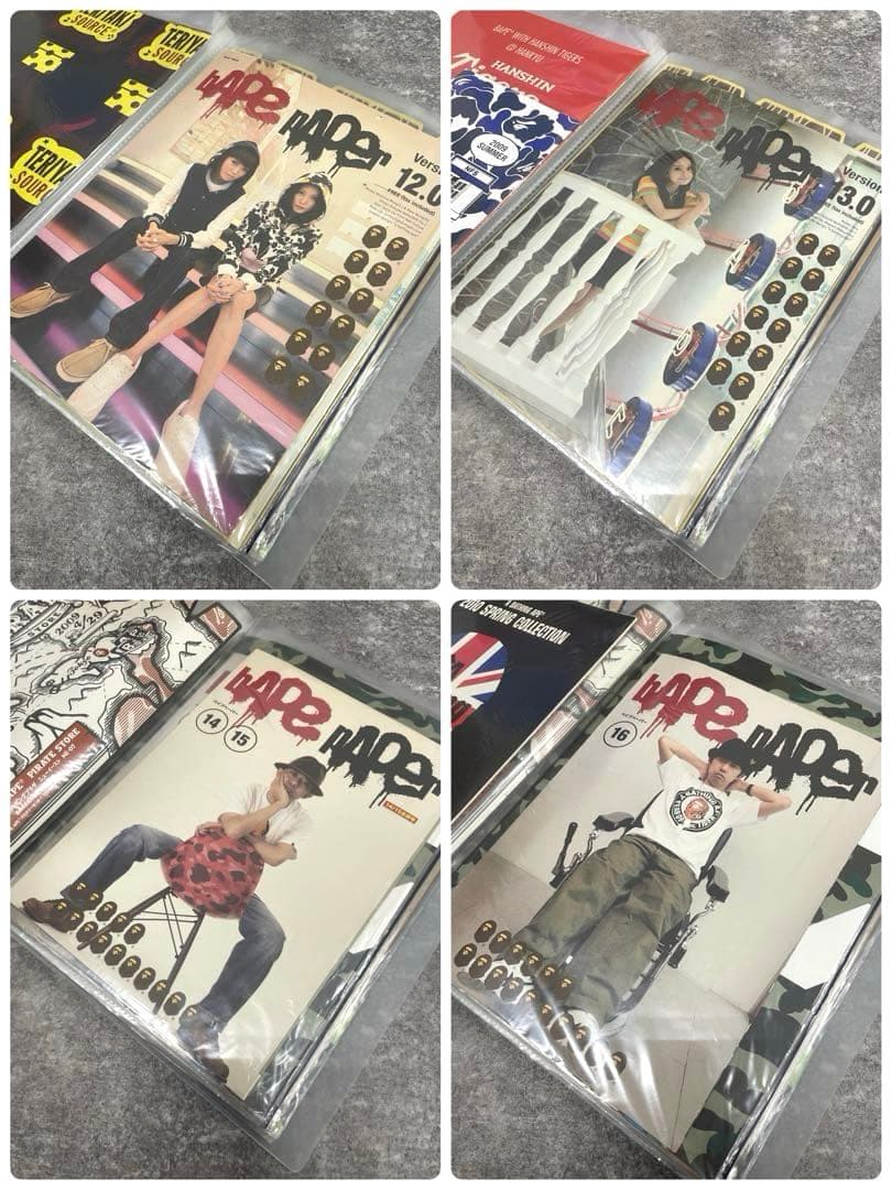 ■ A BATHING APE BAPE PAPER 当時物 希少 スクラップ