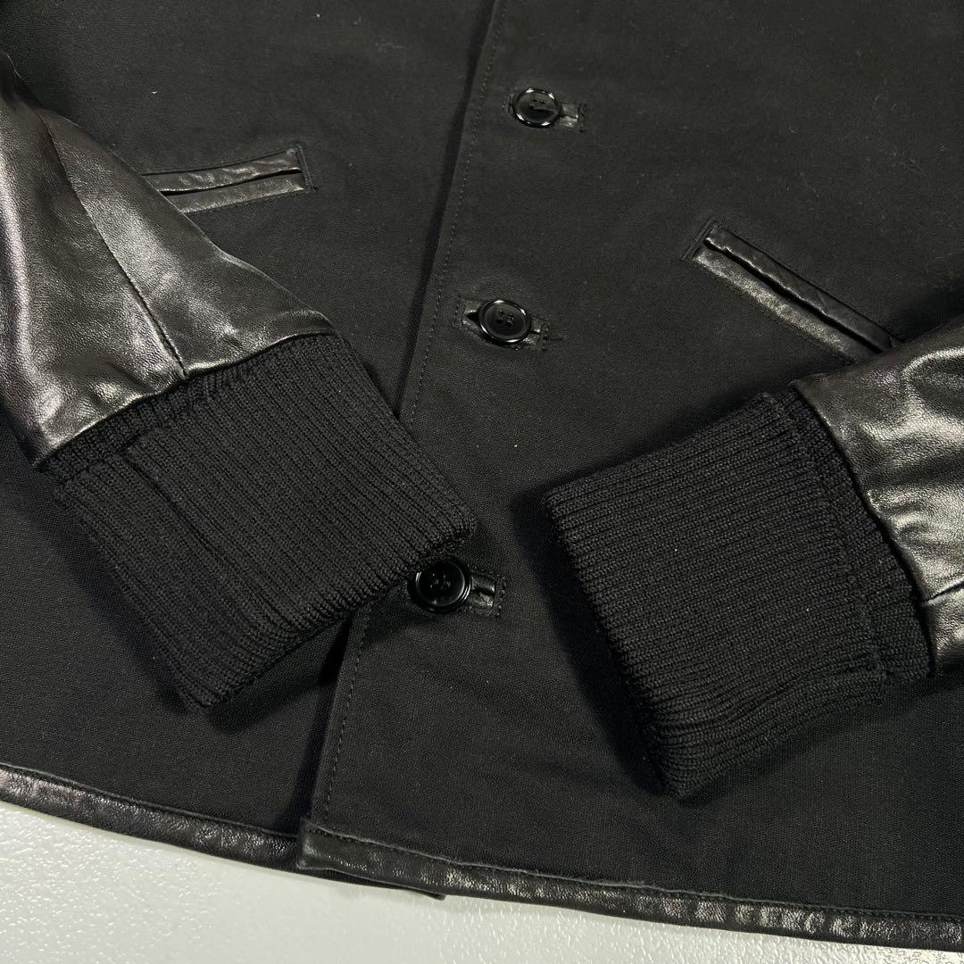 HYSTERIC GLAMOUR ヒステリックグラマー 袖レザー スタジャン M