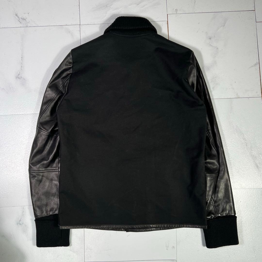 HYSTERIC GLAMOUR ヒステリックグラマー 袖レザー スタジャン M