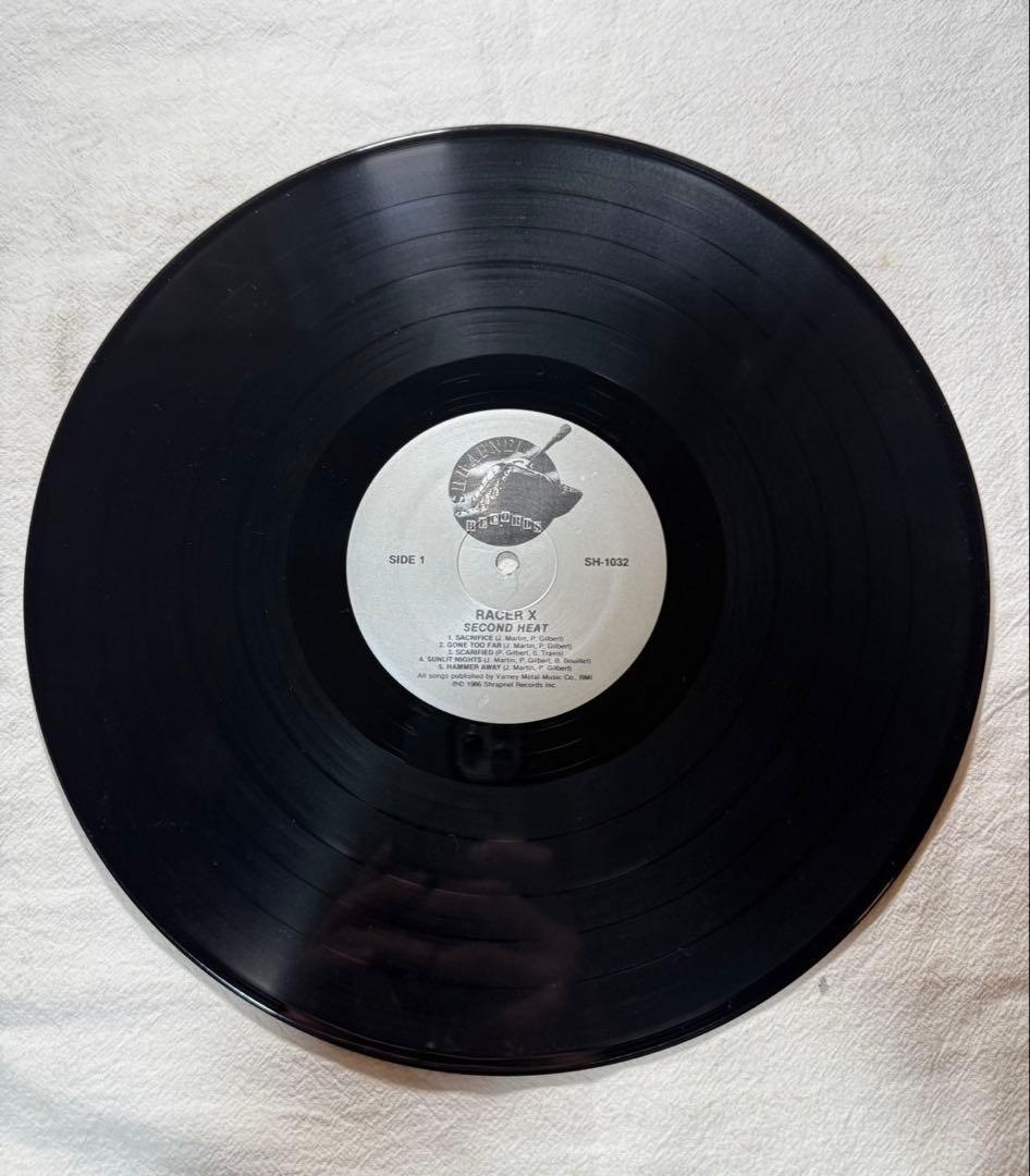 Racer X / Second Heat LP US盤 Shrapnel