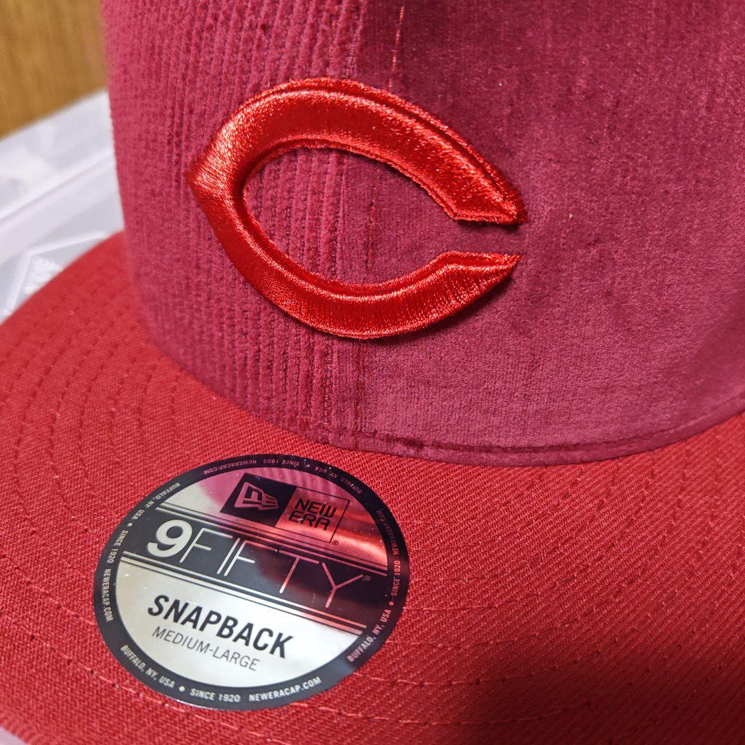 カープキャップニューエラ950赤赤赤！限定新グッズ完売品！
