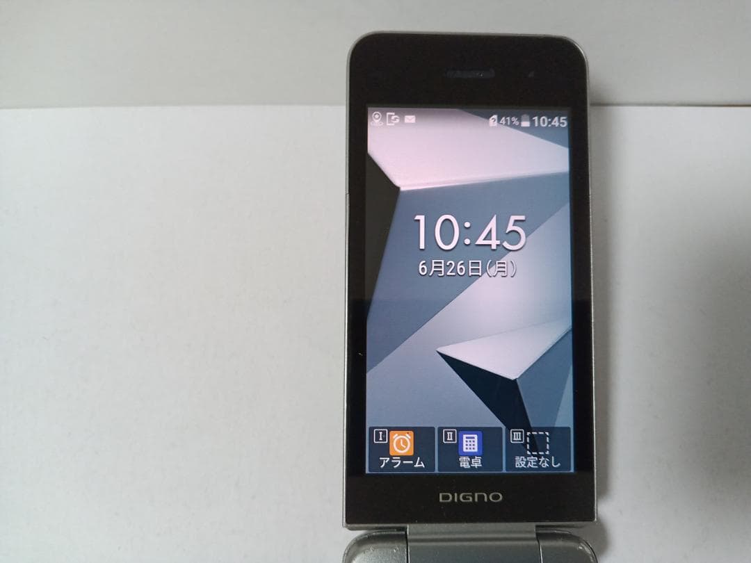 ☆ SoftBank DIGNO ケータイ4 A202KC シルバー
