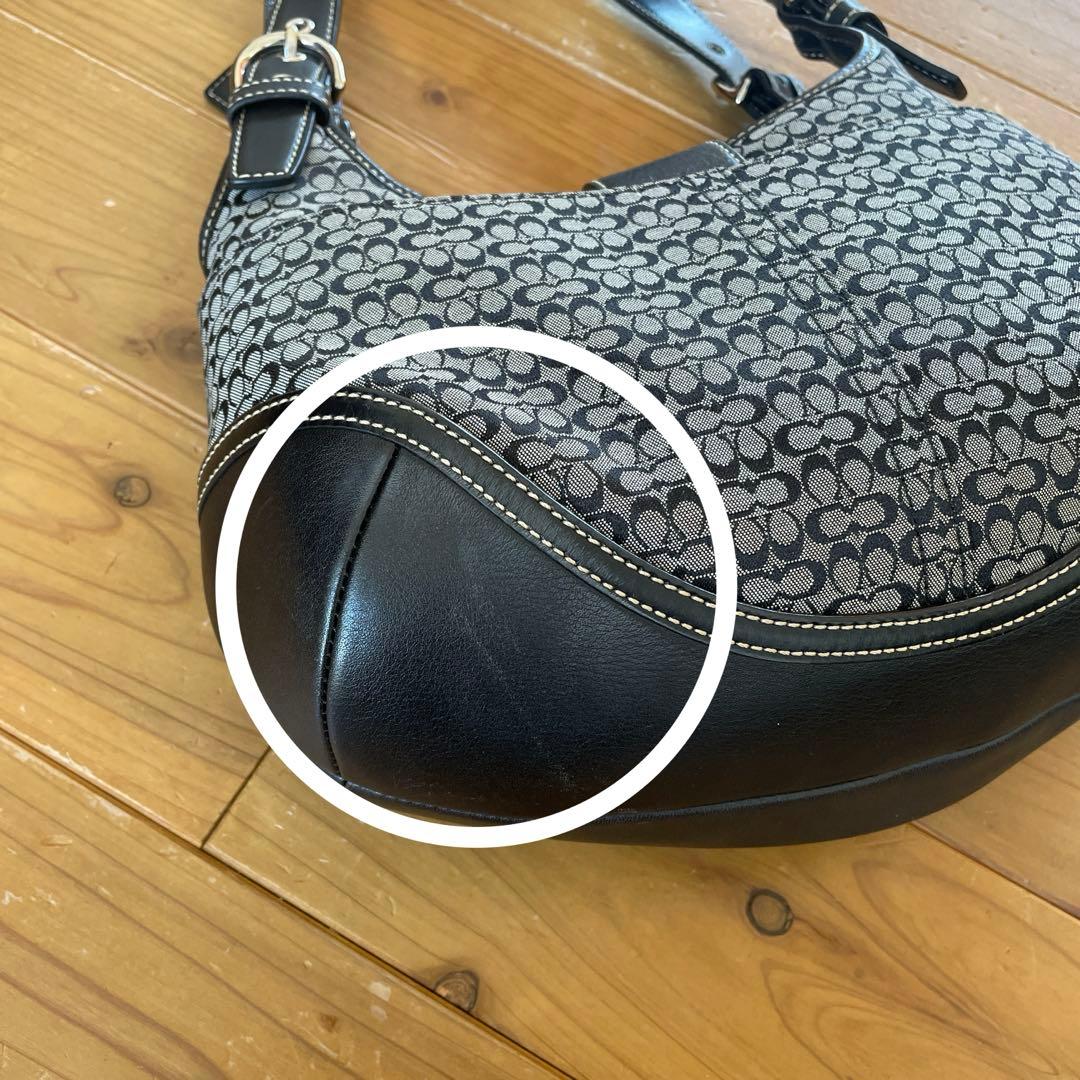 Coach SOHO ワンショルダーバッグ ブラック/グレー