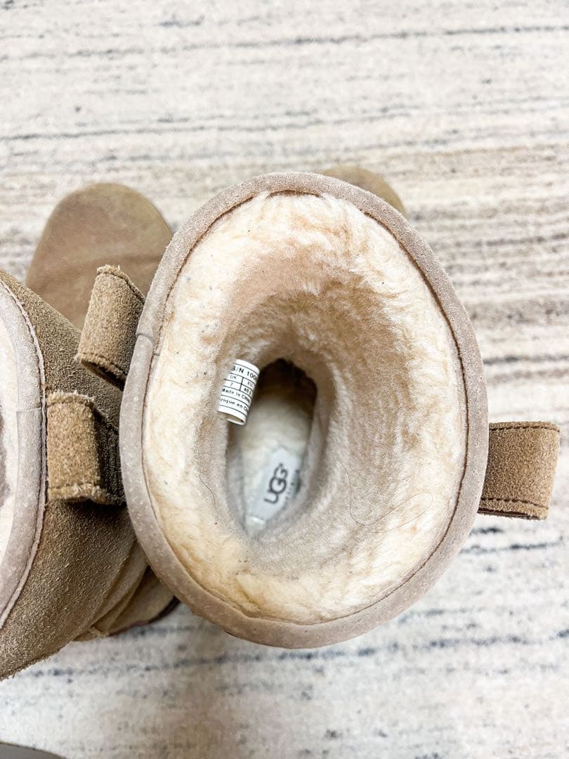UGG アグ stoneman ストーンマン 防水 ムートン ペコスブーツ 茶
