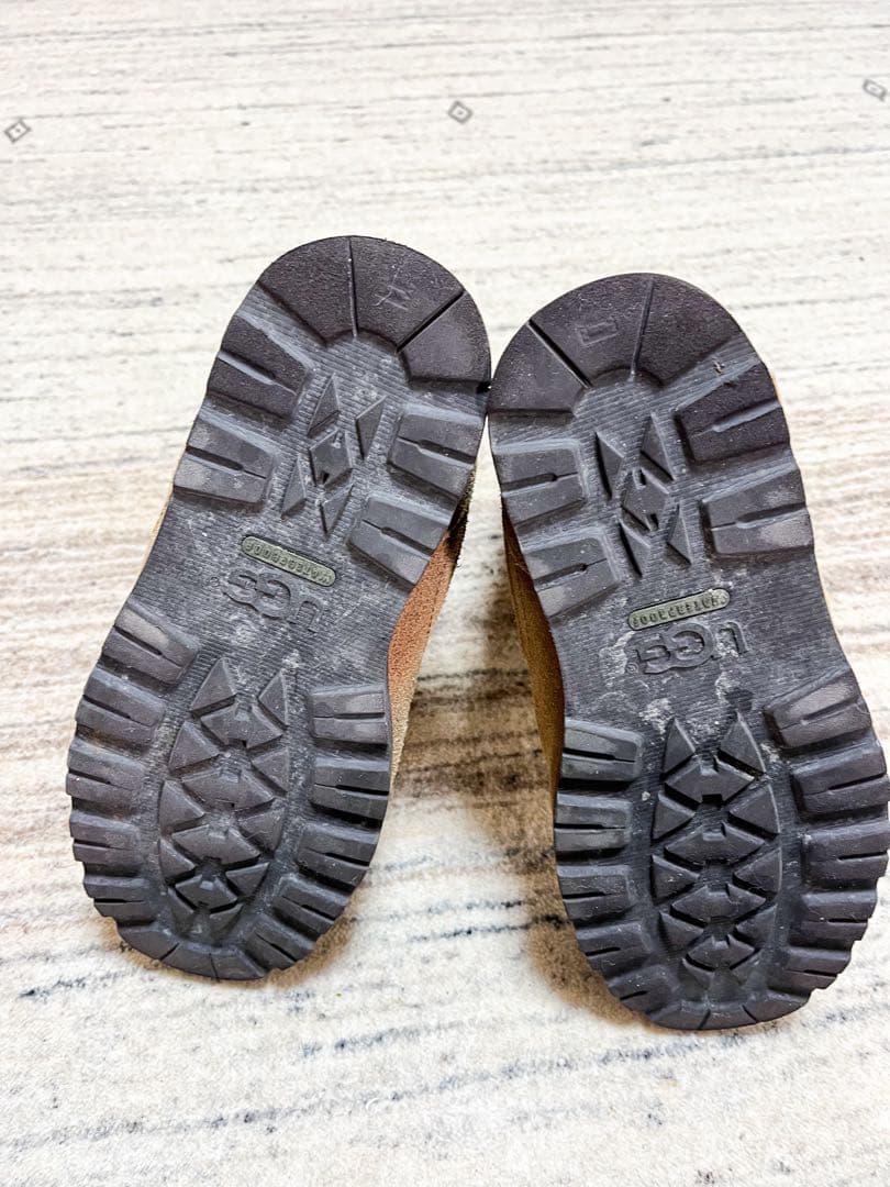 UGG アグ stoneman ストーンマン 防水 ムートン ペコスブーツ 茶