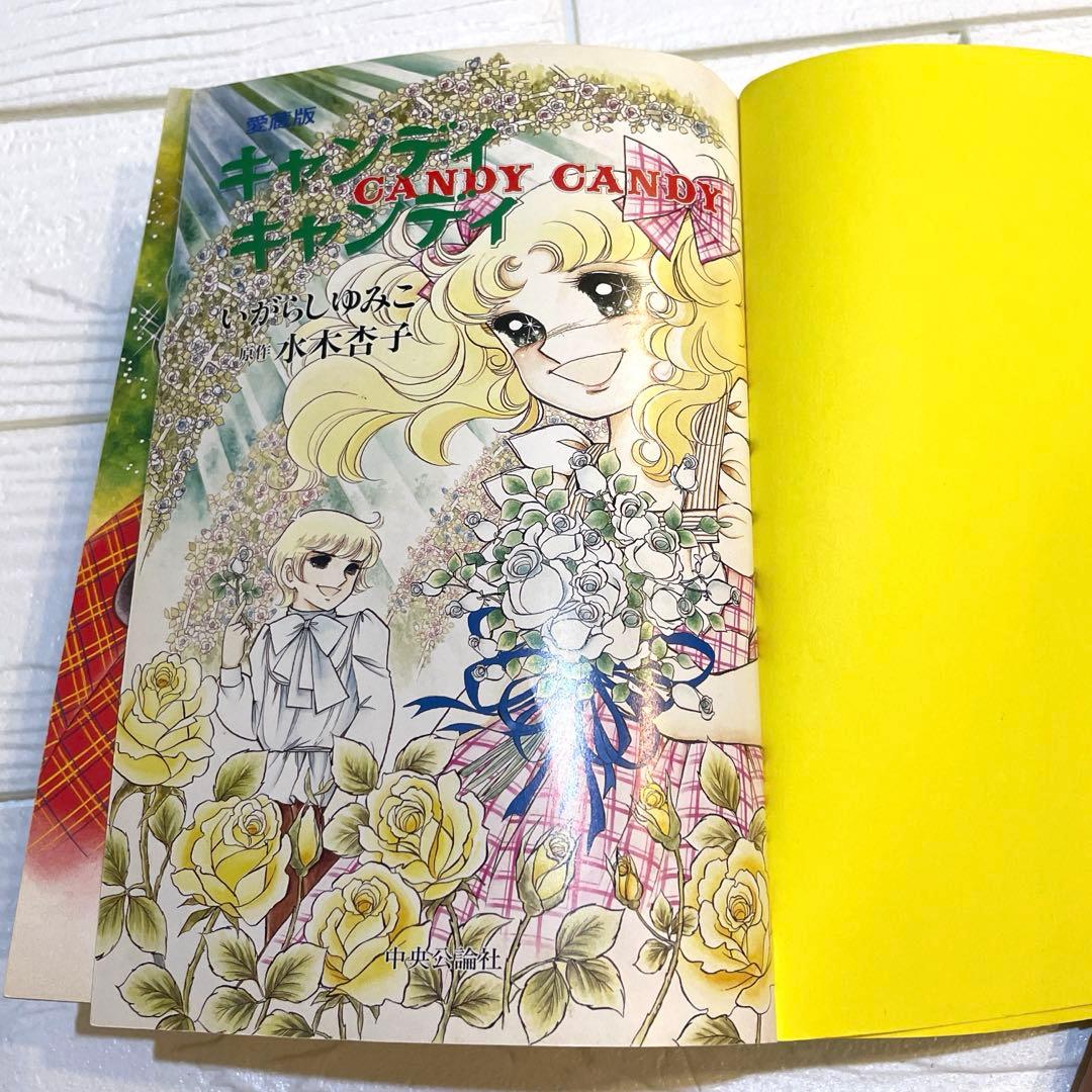 【貴重！初版本】キャンディ♡キャンディ 愛蔵版 全2巻 ＆ イラスト集