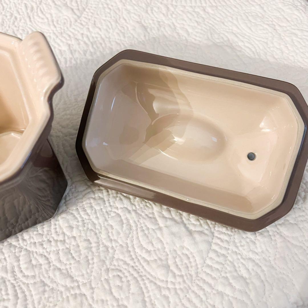 ⑩ルクルーゼ ヘリテッジ テリーヌ型 セピア 0.6