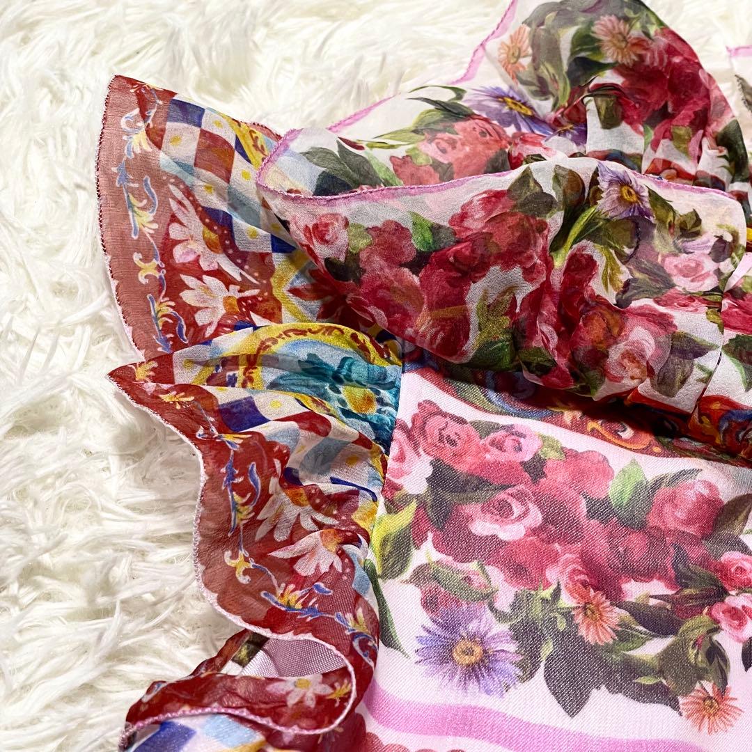 美品　ドルチェアンドガッバーナ　ドルガバ　花柄　ワンピース　ロング　子供服