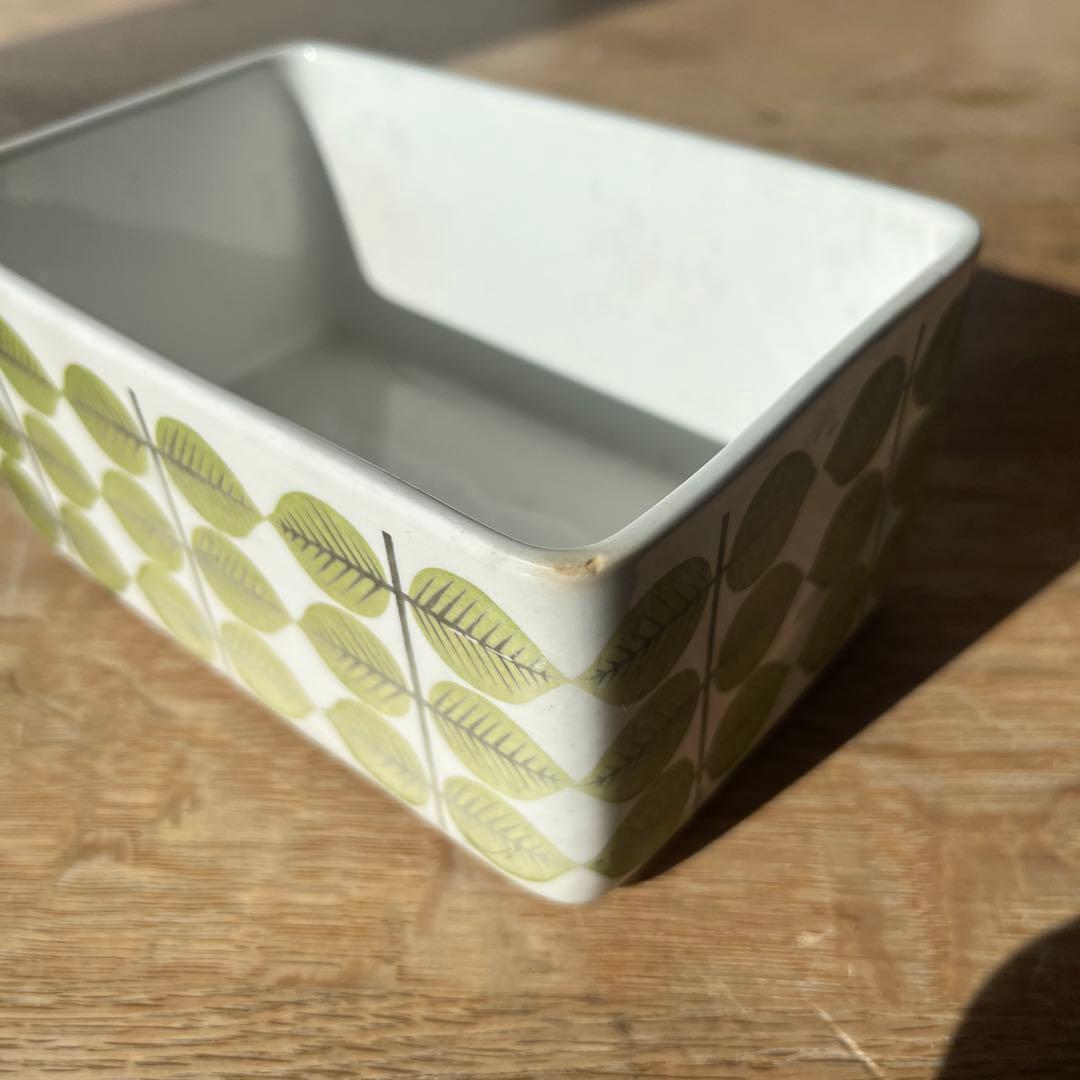 グスタフスベリ Stig Lindberg ベルサ バターケース