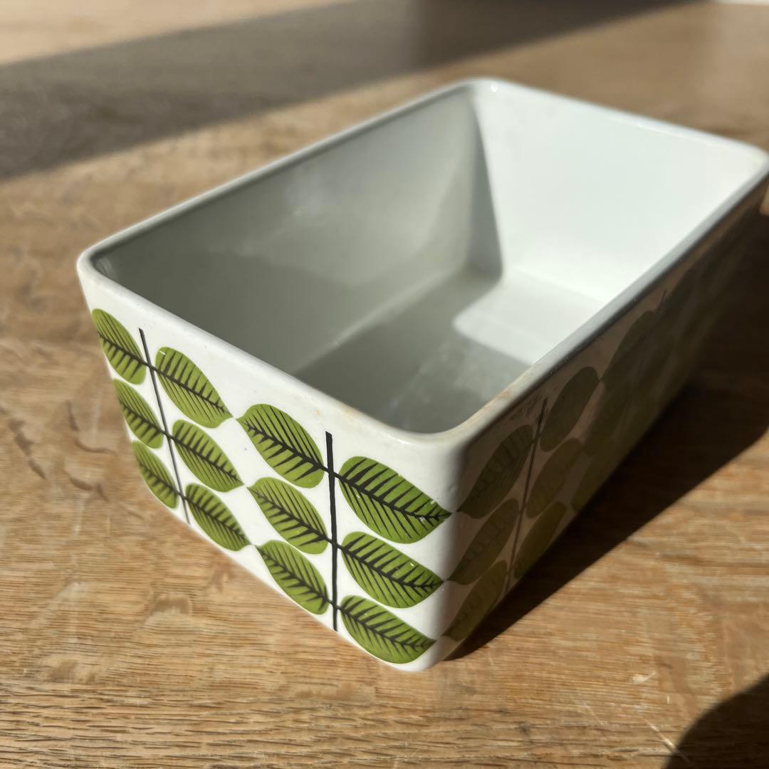 グスタフスベリ Stig Lindberg ベルサ バターケース