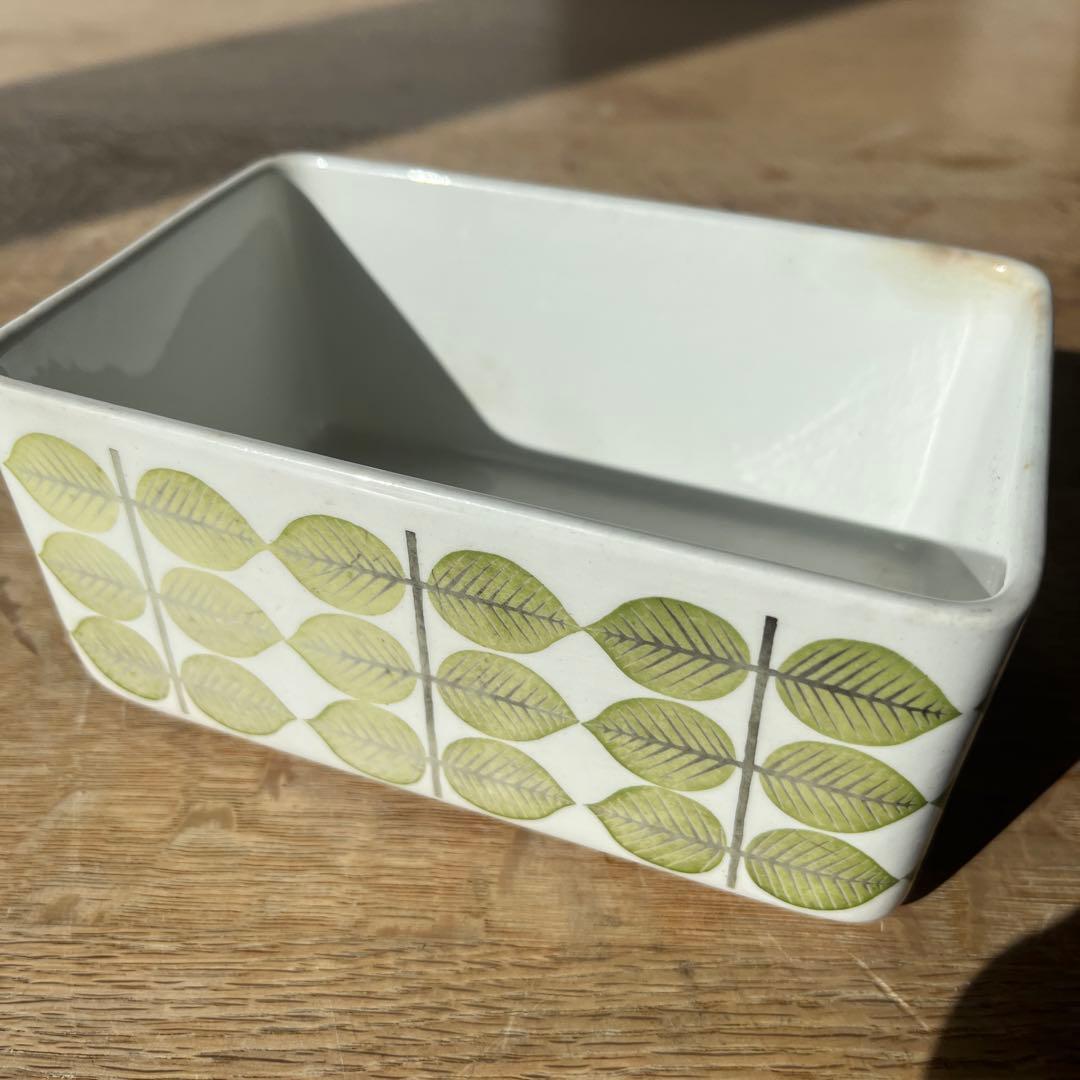 グスタフスベリ Stig Lindberg ベルサ バターケース