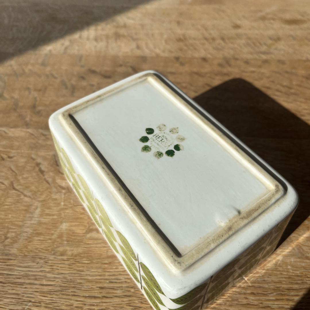 グスタフスベリ Stig Lindberg ベルサ バターケース