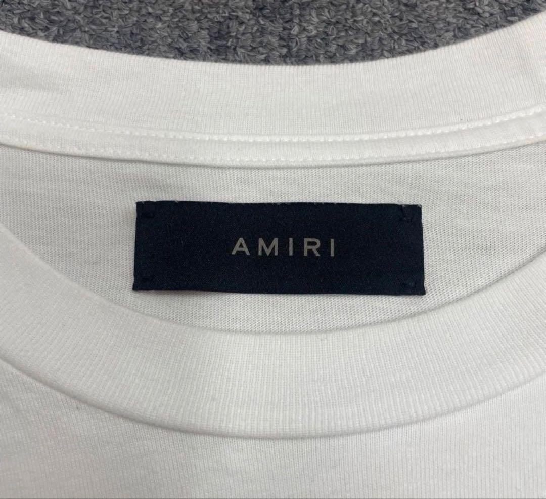 【国内正規品】AMIRI 24SS ロンT 長袖 ホワイト シャツ アミリ L