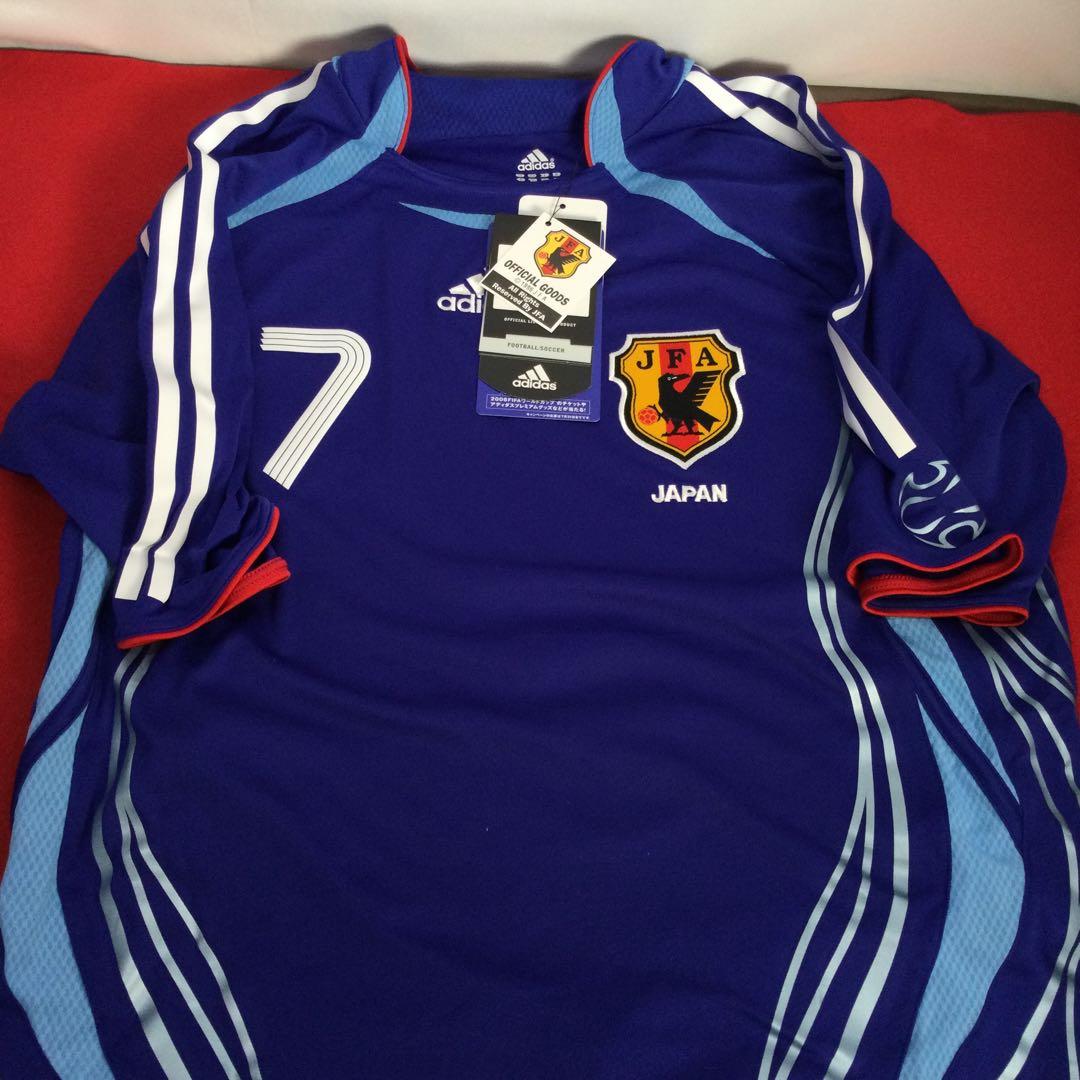 日本代表 中田英寿 2006年 記念ユニフォーム　Lサイズ　ジャパンブルー