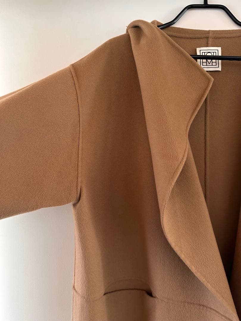 TOTEME トーテム　Annecyコート　キャメル　Mサイズ
