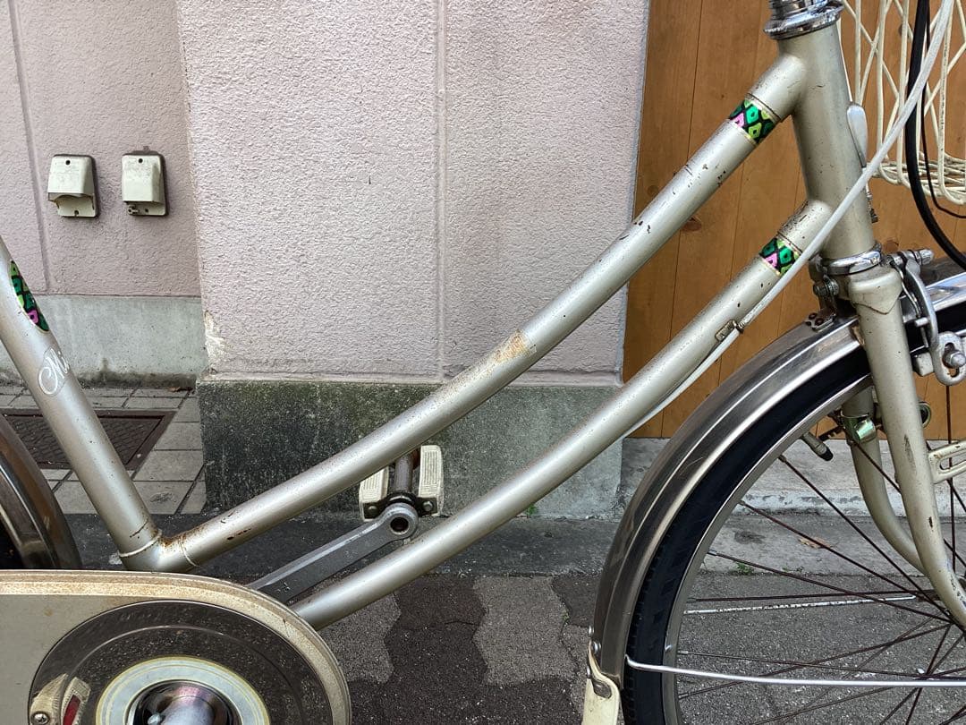 [昭和レトロ]National(ナショナル)24吋 ママチャリ 変速なし