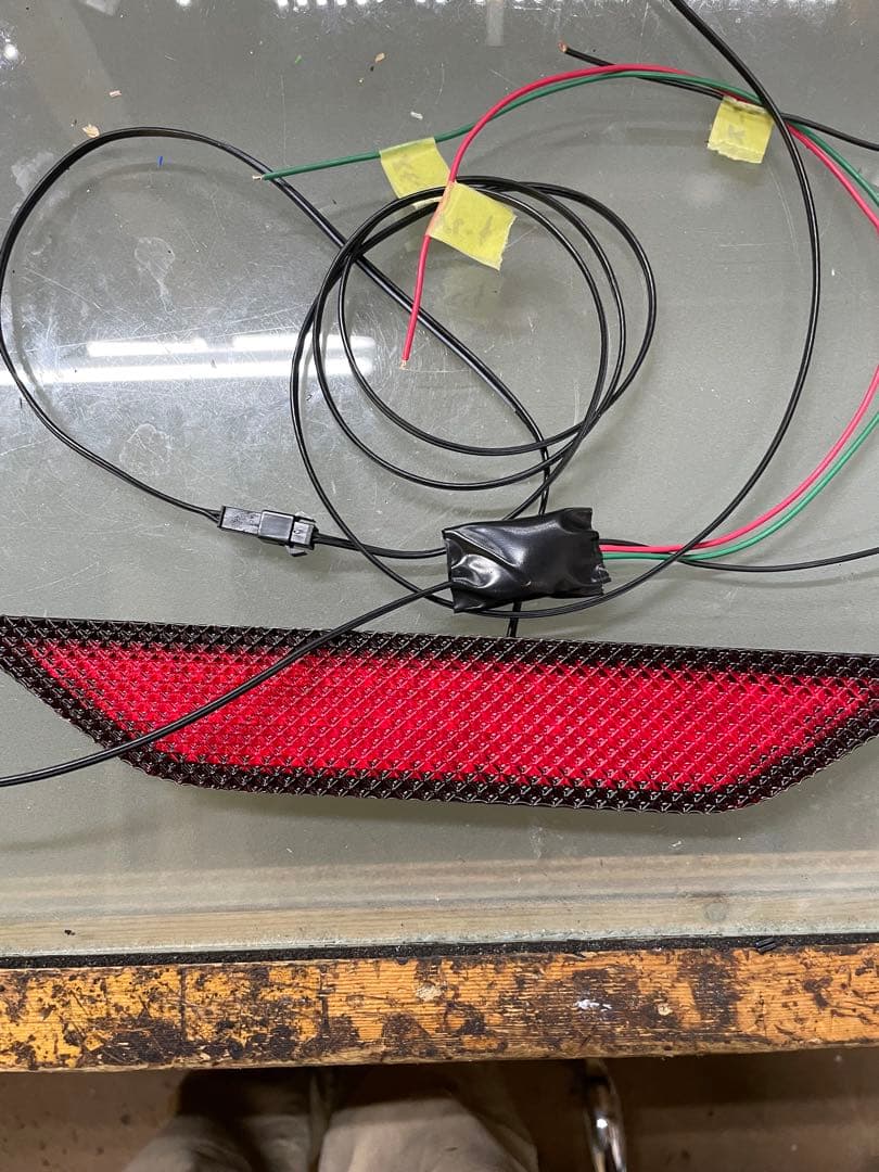 30系プリウスg's用リアフォグ バックフォグ 製作品ストロボ