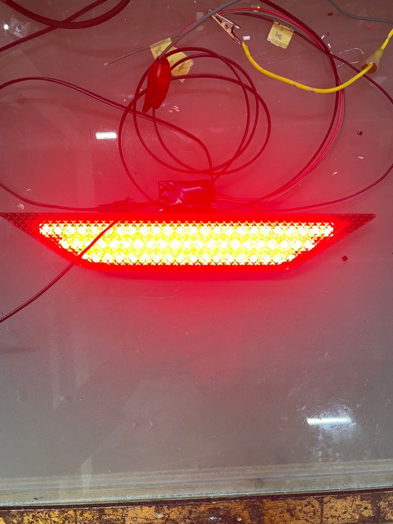 30系プリウスg's用リアフォグ バックフォグ 製作品ストロボ