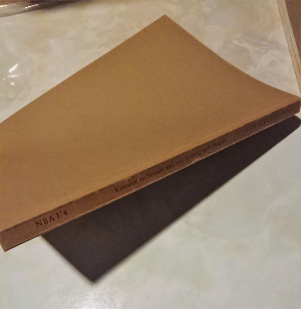 洋書独文 新バッハ全集 批判校訂報告書I/4:新年と第1日曜日のためのカンタータ