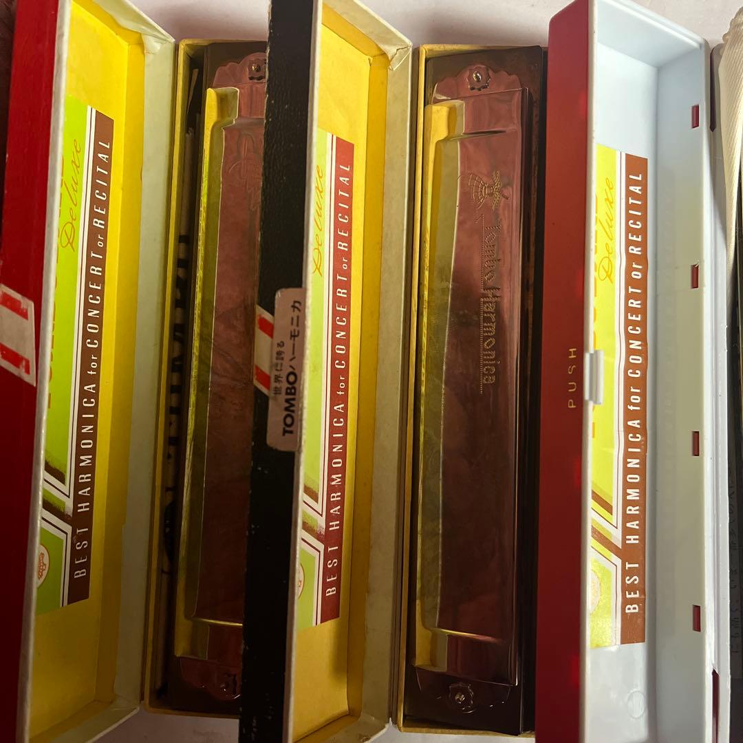 TOMBO BAND ハーモニカセット7個
