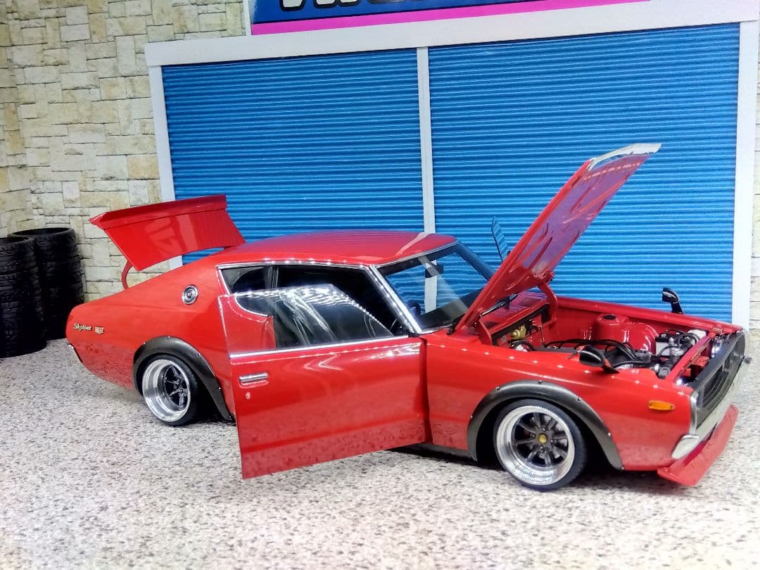 AUTOart 1/18ミニカー スカイライン 2000 GT-R カスタム