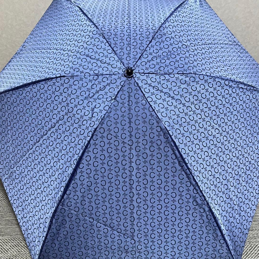 CELINE セリーヌ　Cマカダム総柄　晴雨兼用折りたたみ傘