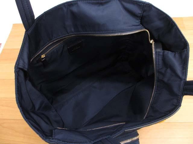 美品 アニヤハインドマーチ マルチチャビーポケット ナイロン トートバッグ