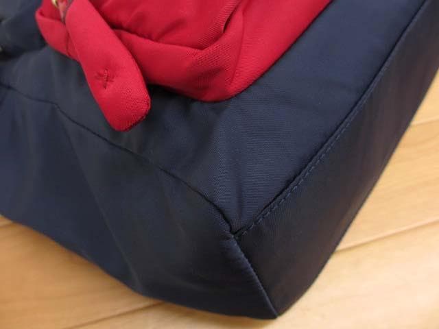 美品 アニヤハインドマーチ マルチチャビーポケット ナイロン トートバッグ