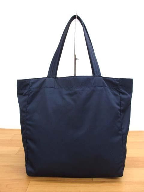 美品 アニヤハインドマーチ マルチチャビーポケット ナイロン トートバッグ