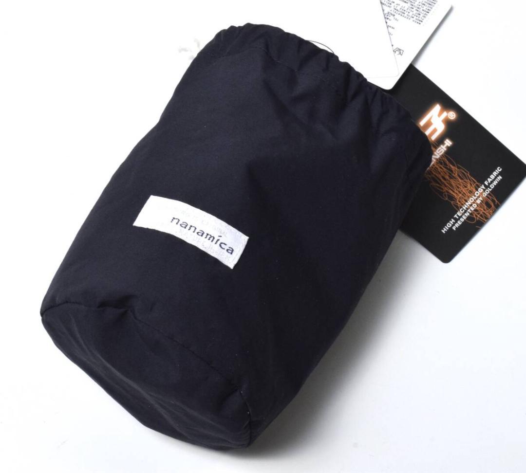 未使用 ナナミカ ダウンマフラー 光電子 ブラック SUKF250 男女兼用