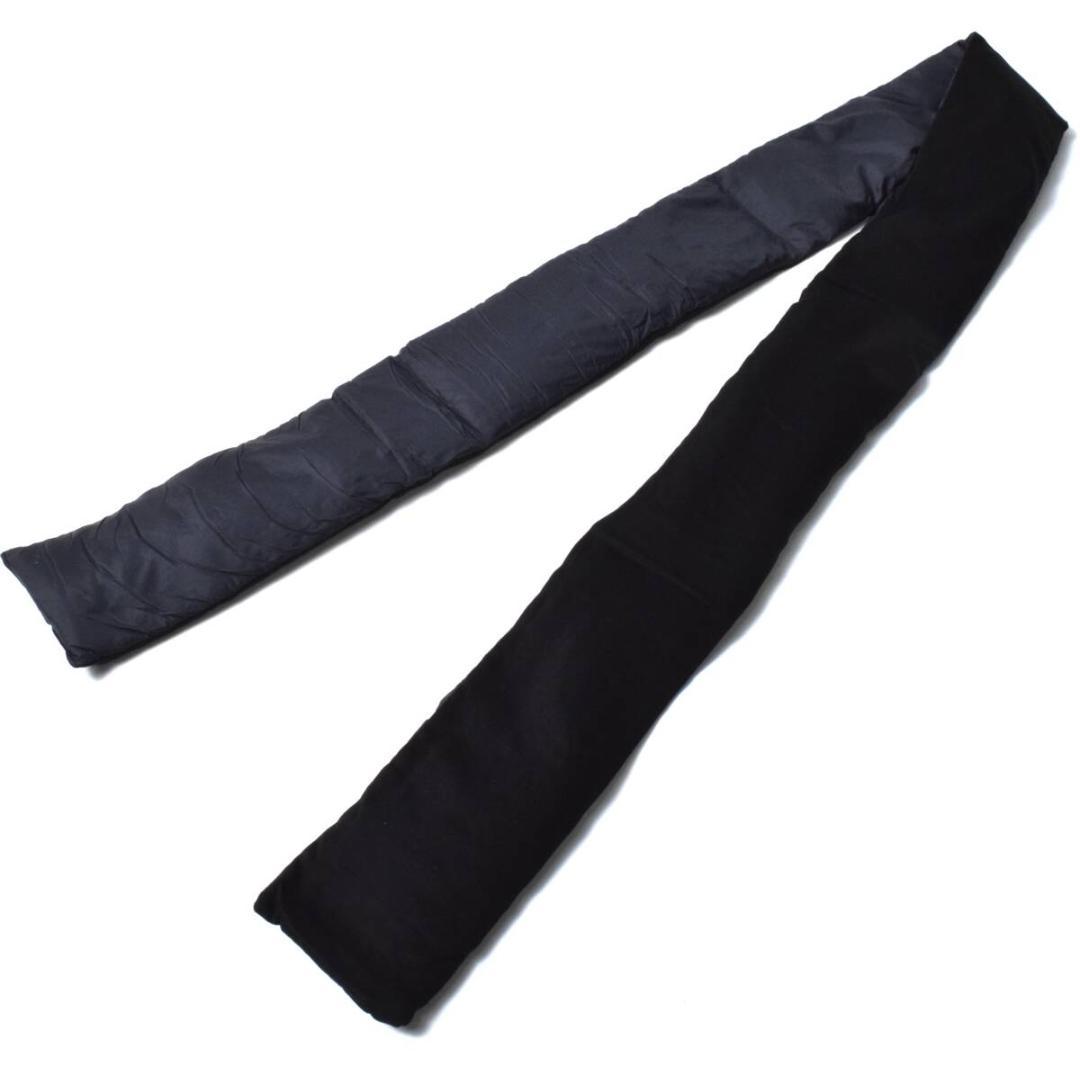 未使用 ナナミカ ダウンマフラー 光電子 ブラック SUKF250 男女兼用