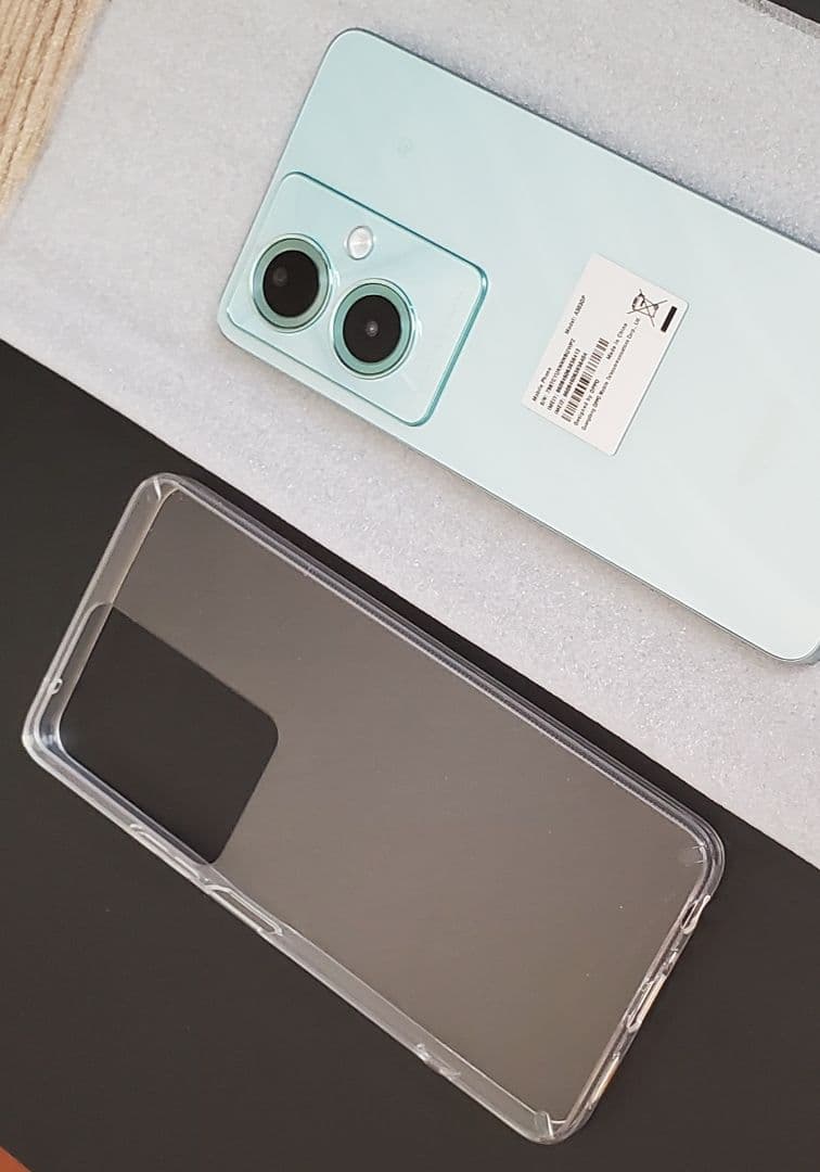 OPPO A79 5G A303OP ケース付き グローグリーン SIMフリー