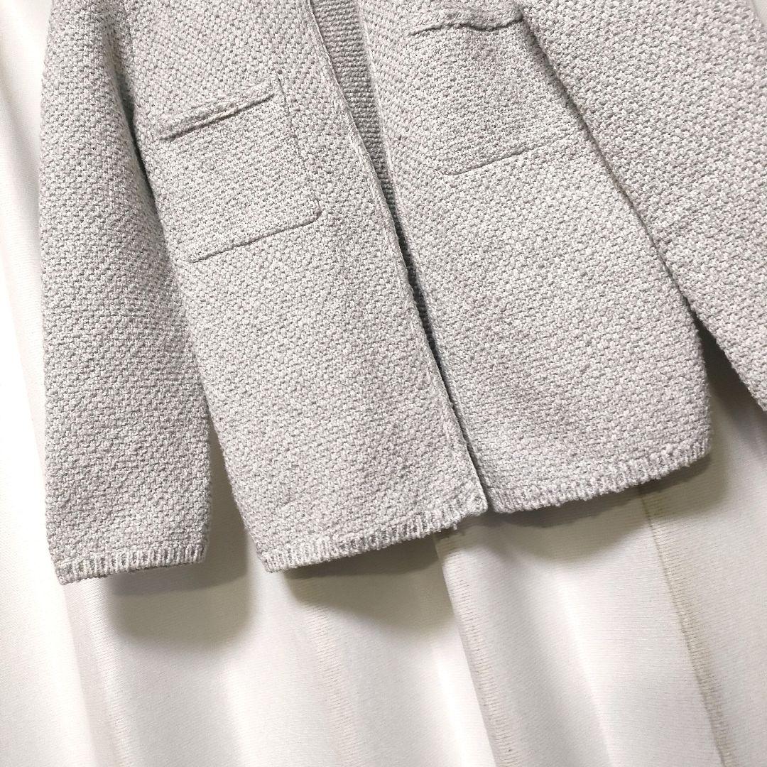 theory Luxe Splendo Posh ツイード ニットジャケット