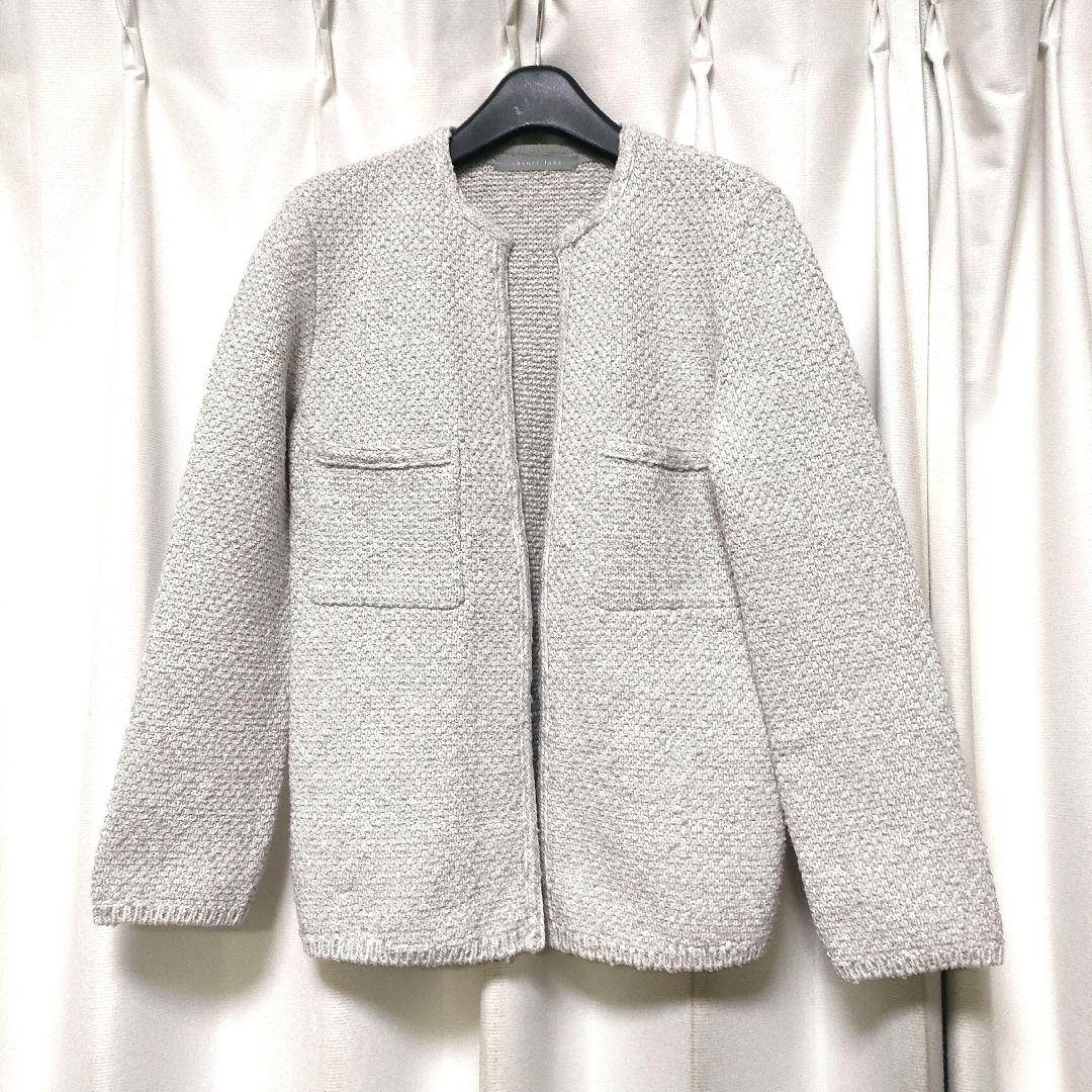 theory Luxe Splendo Posh ツイード ニットジャケット