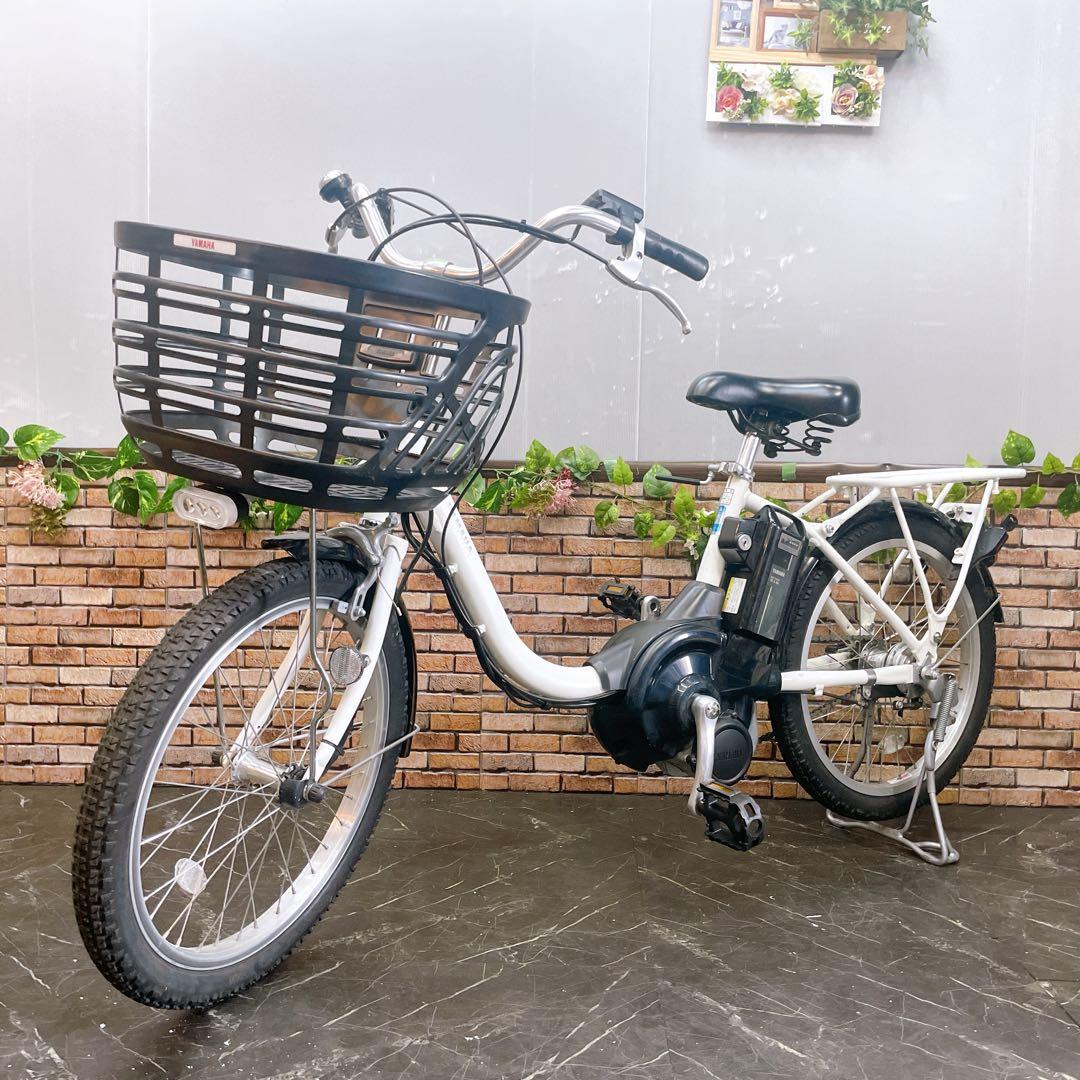 【30】電動自転車 YAMAHA PAS SION シオン ホワイト 20インチ