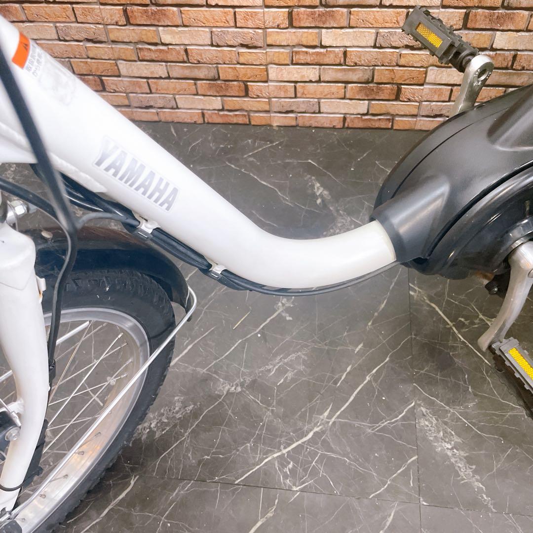 【30】電動自転車 YAMAHA PAS SION シオン ホワイト 20インチ