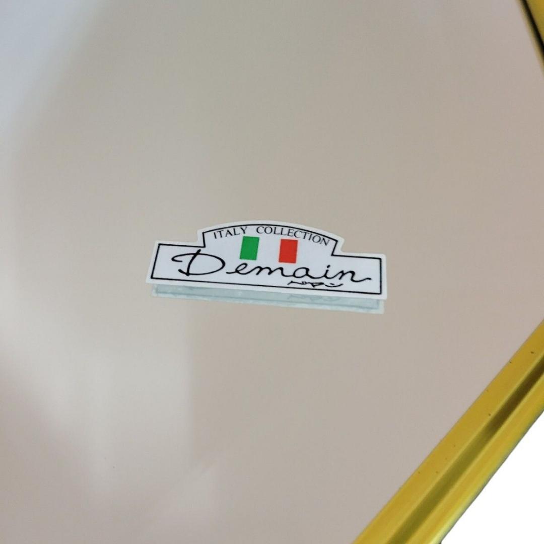 【極希少】イタリア製 Demain ドマン ウォールミラー 金彩 アンティーク