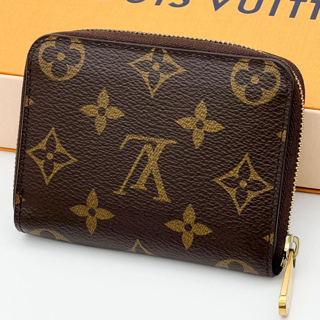 【美品】ヴィトン モノグラム ジッピーパース ラウンド 財布 ケース