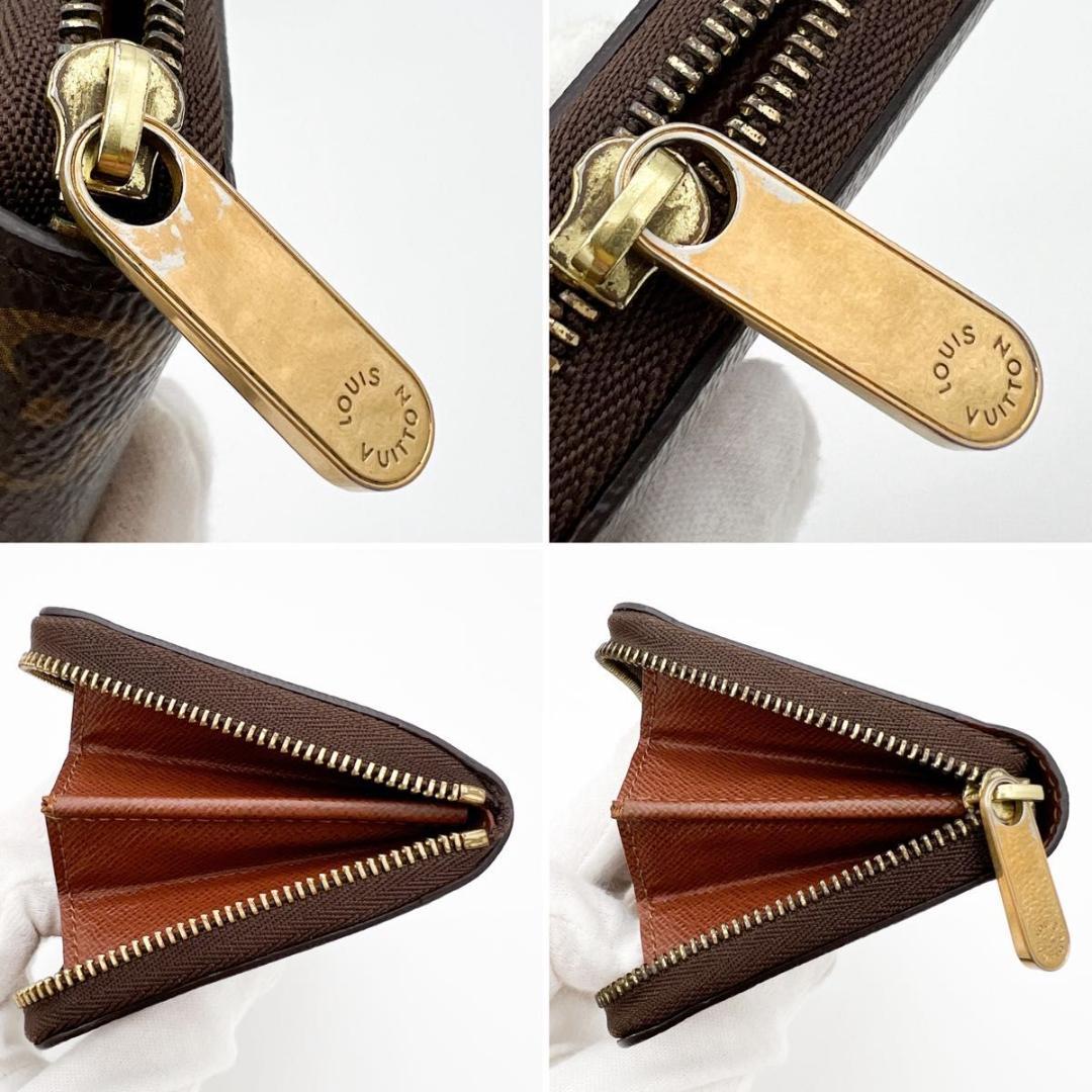 【美品】ヴィトン モノグラム ジッピーパース ラウンド 財布 ケース
