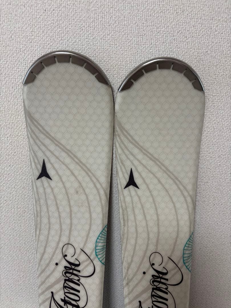 ATOMICスキー板145 ポール セット