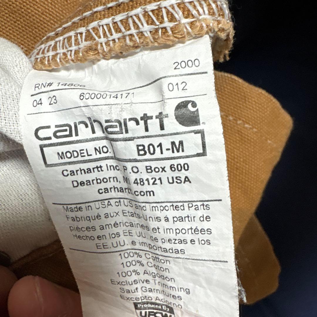 Carhartt ブラウン ダブルニー