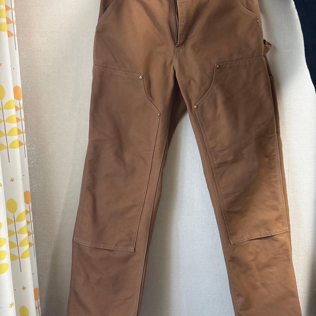 Carhartt ブラウン ダブルニー
