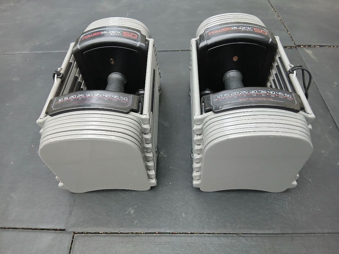 ① POWER BLOCK SP50パワーブロック ダンベル　23kg × 1個