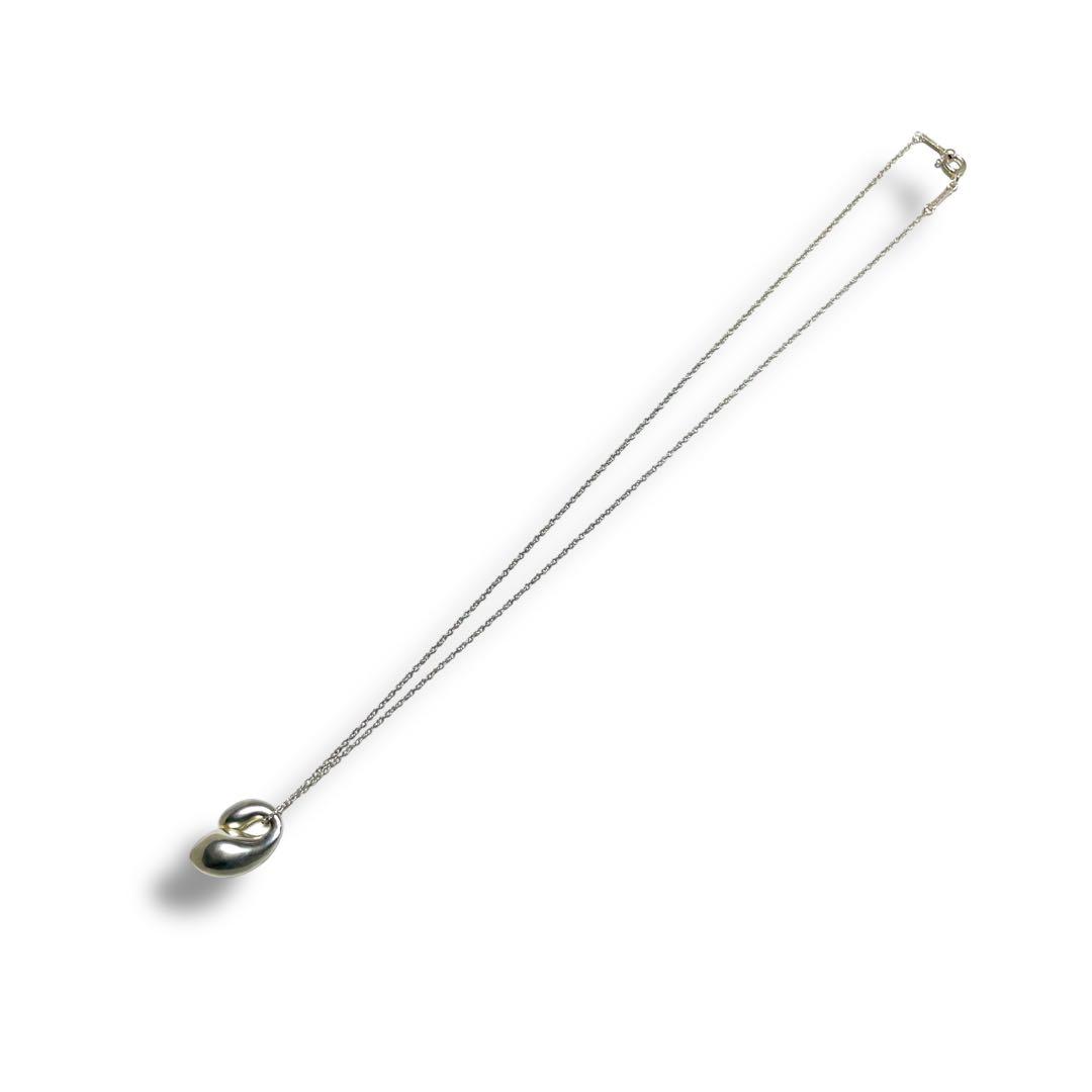 【美品】 Tiffany&Coティファニーダブルティアドロップシルバーネックレス